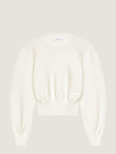 COCOON SWEATER IN WOOL VISCOSE