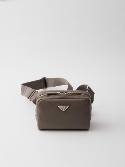 Leather shoulder bag