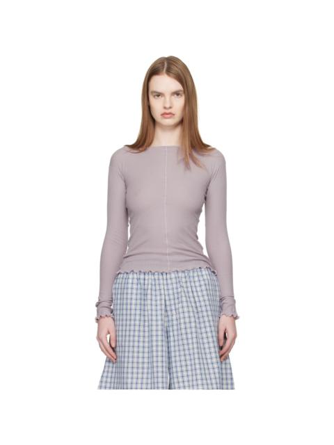Purple Pama Long Sleeve T-shirt