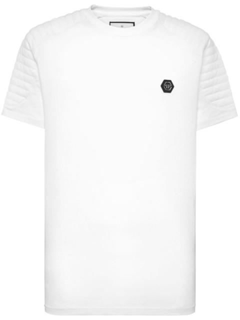 logo-plaque cotton T-shirt