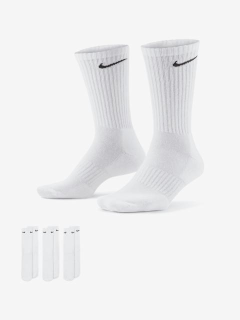 Nike Everyday Cushioned Training Crew Socks (3 Pairs)