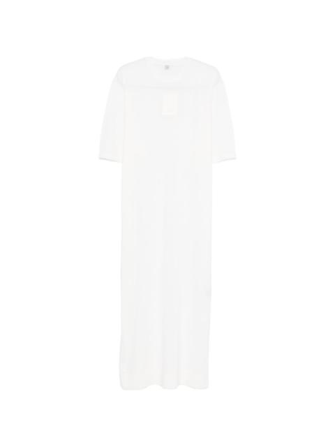 merino knit maxi dress
