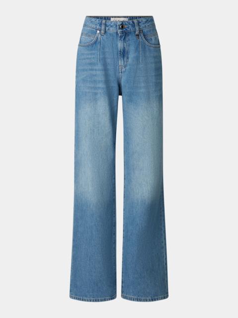 Straight fit jeans Dina in Light Denim Blue
