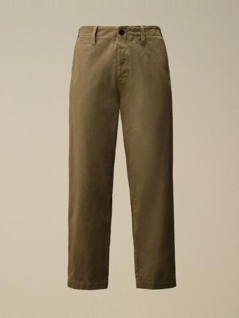Cotton Gabardine Regular Chino Pants