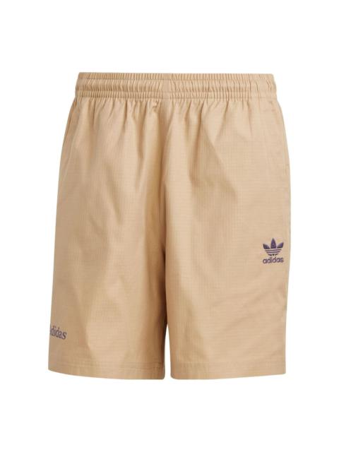 adidas Originals Enjoy Cotton Shorts 'Beige' IT8176
