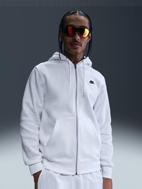 Nike Club Men's Full-Zip Fleece Hoodie