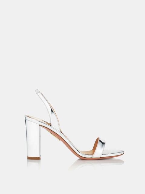 So Nude Block Sandal 85
