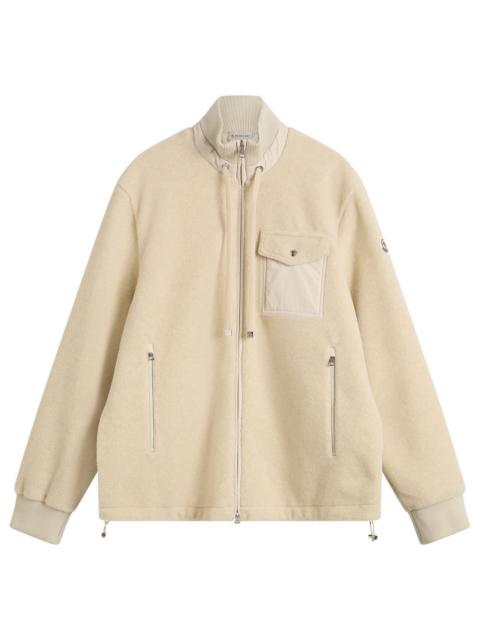 Moncler Teddy Fleece Zip Up Fleece