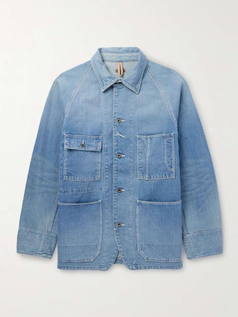 Cactus Panelled Denim Jacket