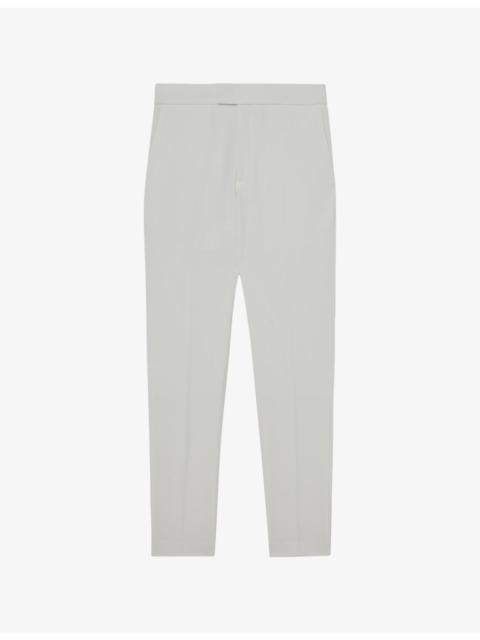 Found Drawstring-Waist Slim-Fit Stretch-Woven Trousers