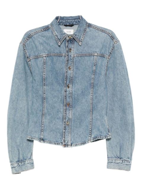 button-up denim jacket