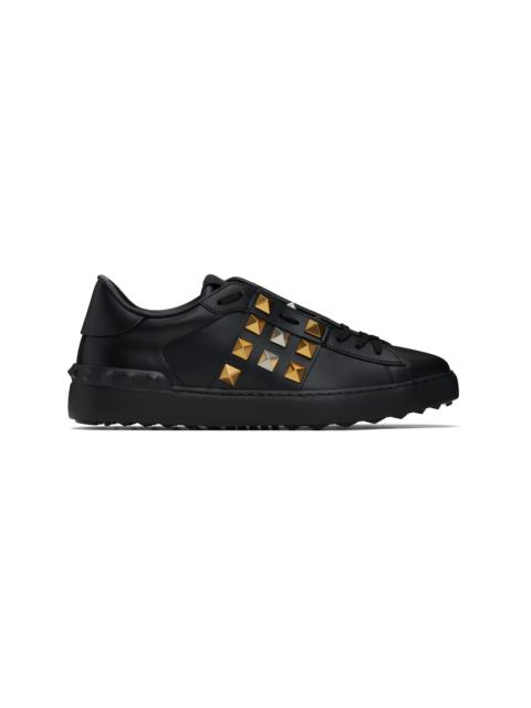 Black Rockstud Untitled Sneakers