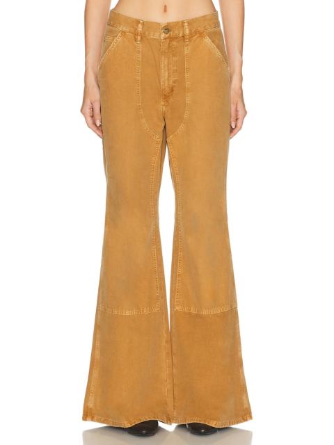 Flare Canvas Pant