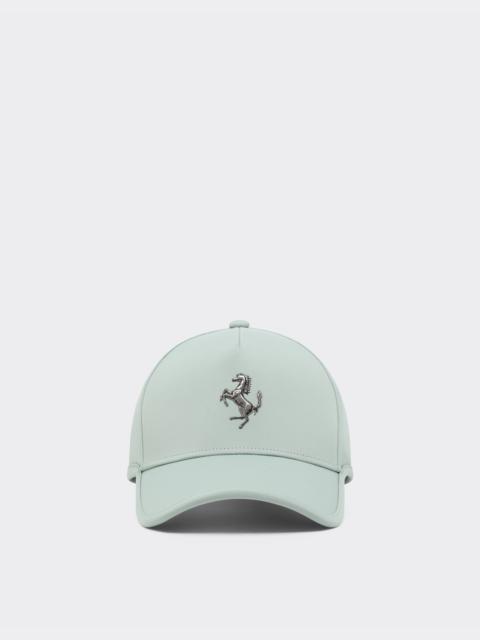 Baseball cap with metal Prancing Horse