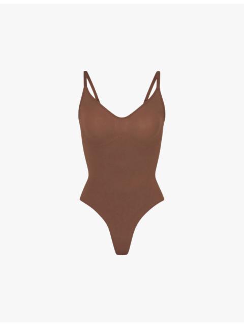 Seamless Sculpt fitted stretch-woven body