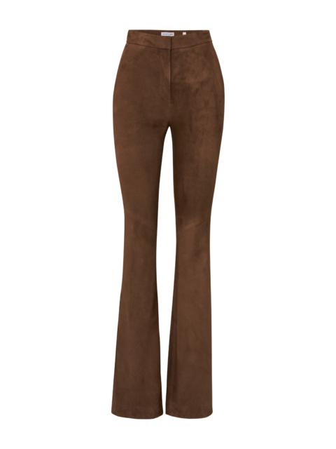 GRACIE SUEDE FLARE PANT