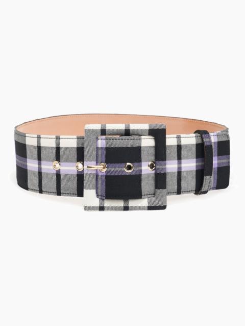 Plaid Icon Belt