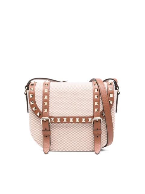checked cross body bag