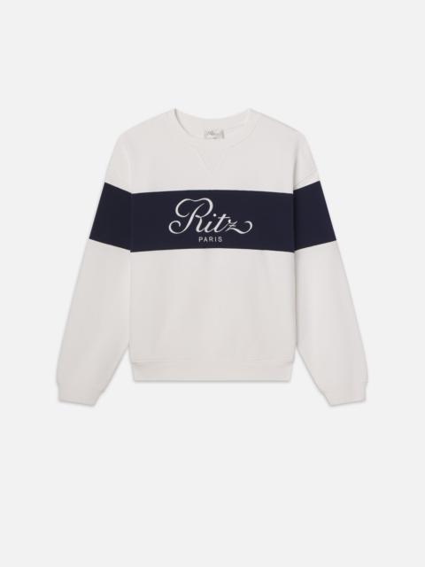 Ritz Unisex Sport Sweatshirt in Cream