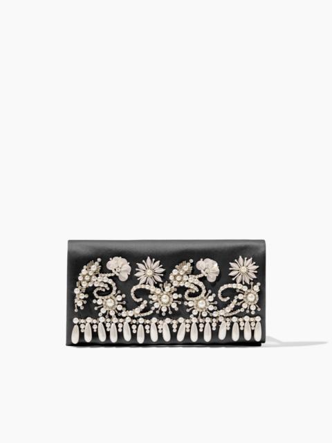 Embroidered Marquise - Small Clutch