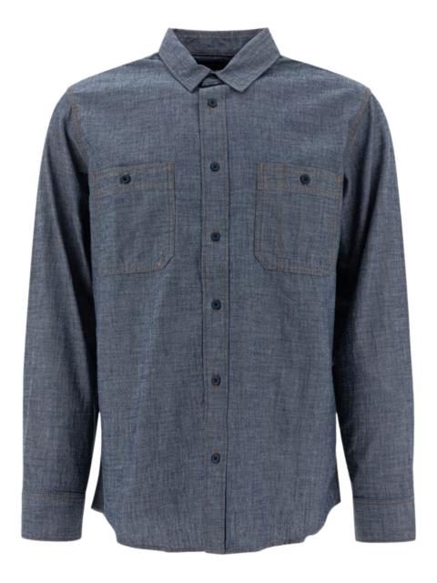 double-pocket cotton shirt