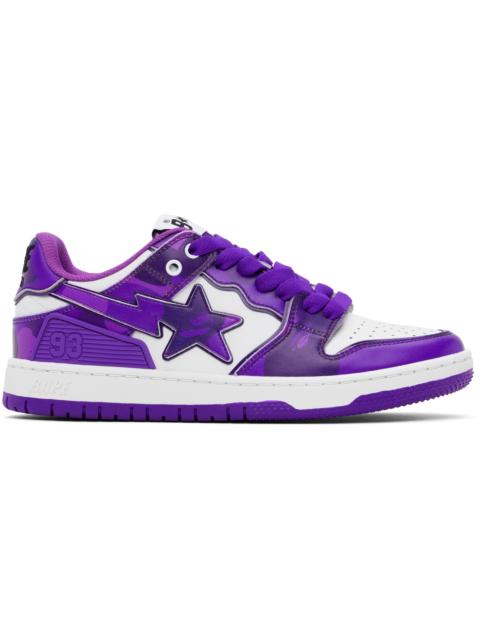 Purple & White SK8 Sta #1 M2 Sneakers