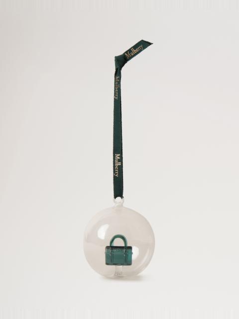 Bayswater Globe Bauble
Mulberry Green Glass