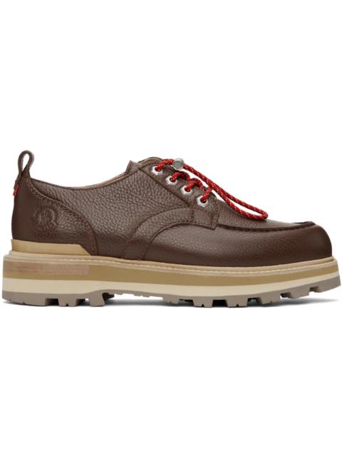 Moncler Peka City Derby Shoes Brown