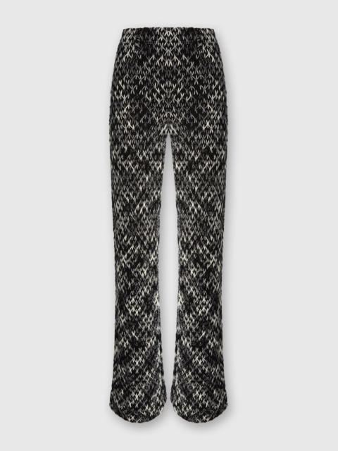 Palazzo Pants in Flame Lace