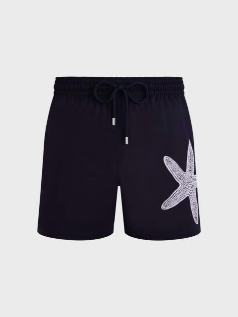 Men Stretch Short Swim shorts Placed Starlette