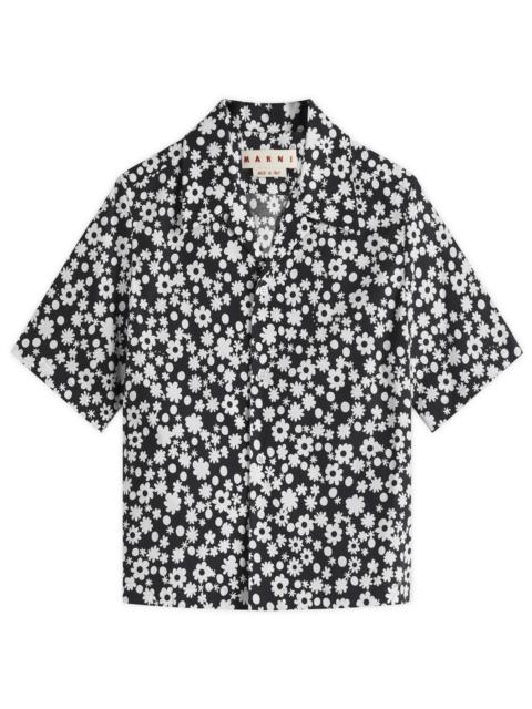 Marni Floral Cropped Shirt