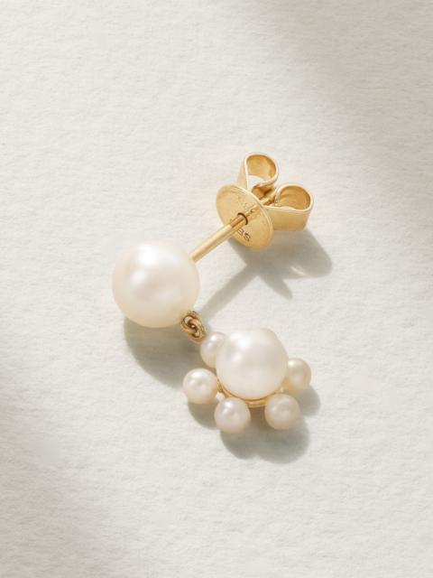 Petite Deux Jeanne 14-karat Recycled Gold Pearl Single Earring