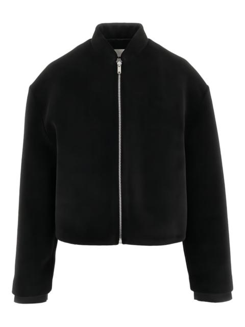cropped bomber jacket