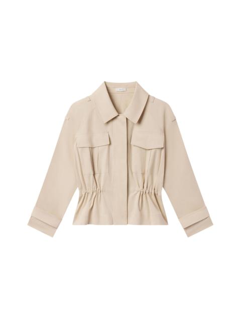 Maeve Cotton Utility Jacket