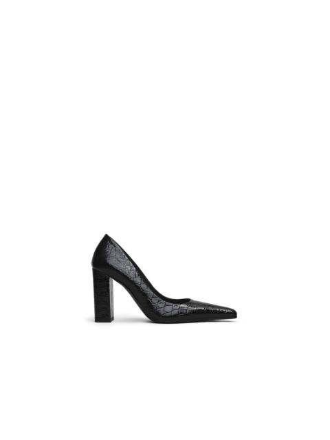 POINTY TOE PUMPS IN CALFSKIN