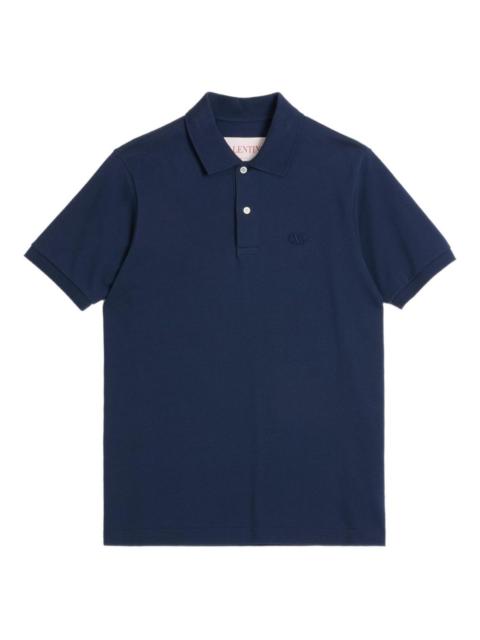 VLogo Signature cotton polo shirt