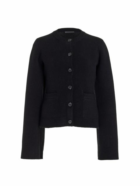 Cooper Wool And Cashmere-Blend Cardigan black