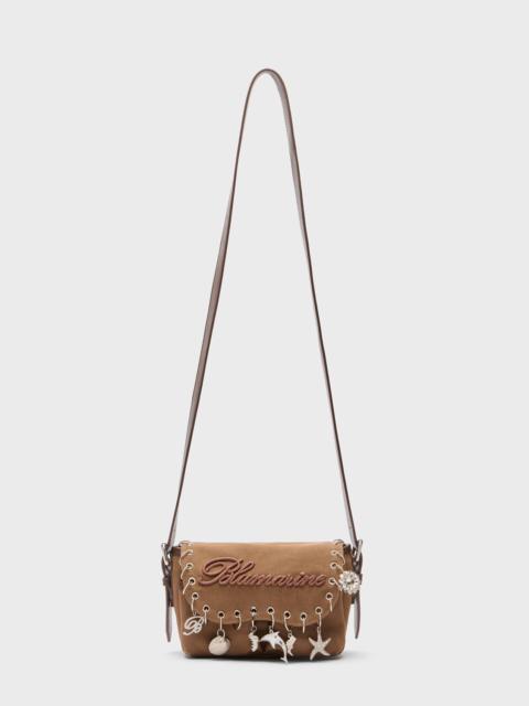 MINI MESSENGER SHOULDER BAG WITH CHARM