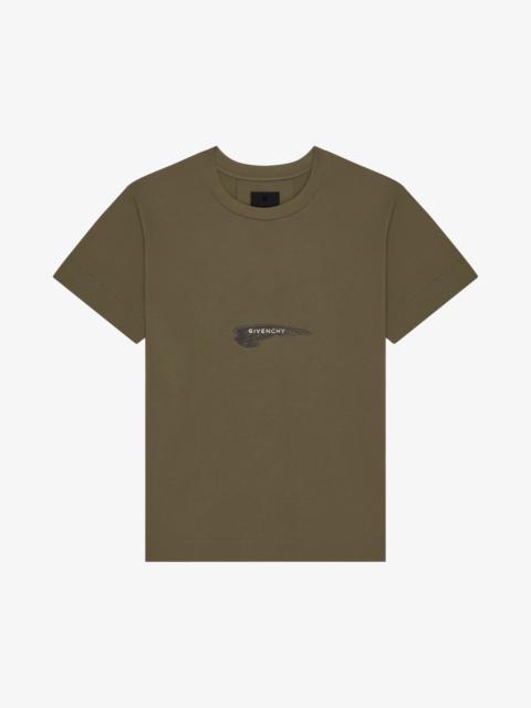 T-SHIRT IN COTTON GIVENCHY WINGS