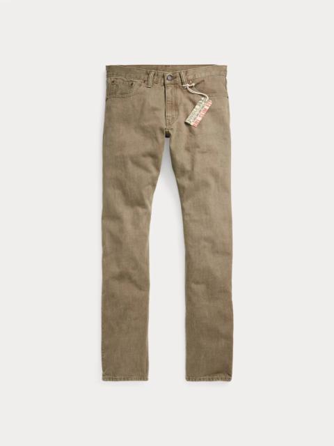 Slim Fit Olive Jean