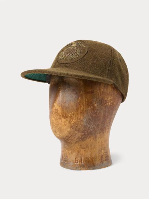 Bullion Wool-Blend Ball Cap
