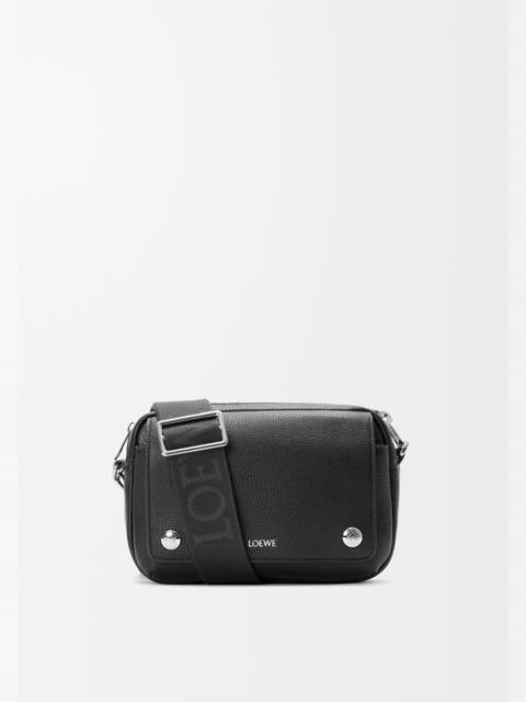 Small Pebble messenger bag in supple grained calfskin