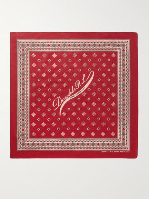 Printed Cotton-voile Scarf