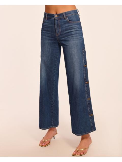 Evelina High-Rise Wide Leg Jean
