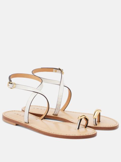 Kigali embellished leather sandals