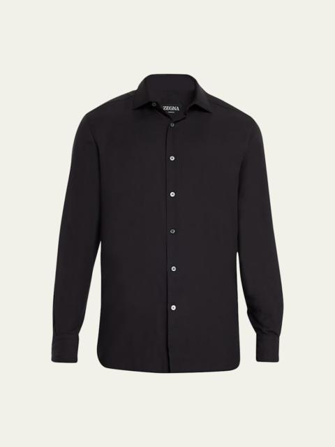 Men's Cashco Cashmere-Cotton Sport Shirt