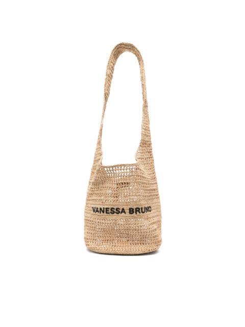 raffia shoulder bag