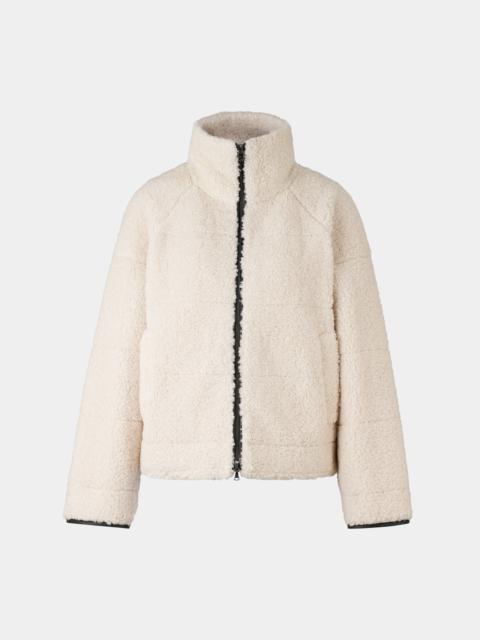 Katleen teddy jacket in Off-White