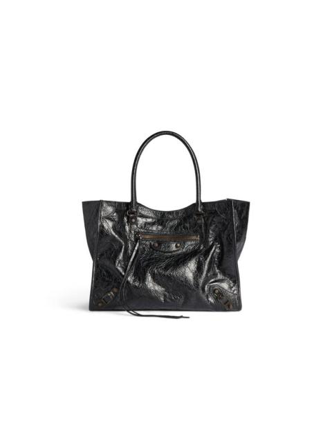 Women's Le City Tote Bag Small in Black