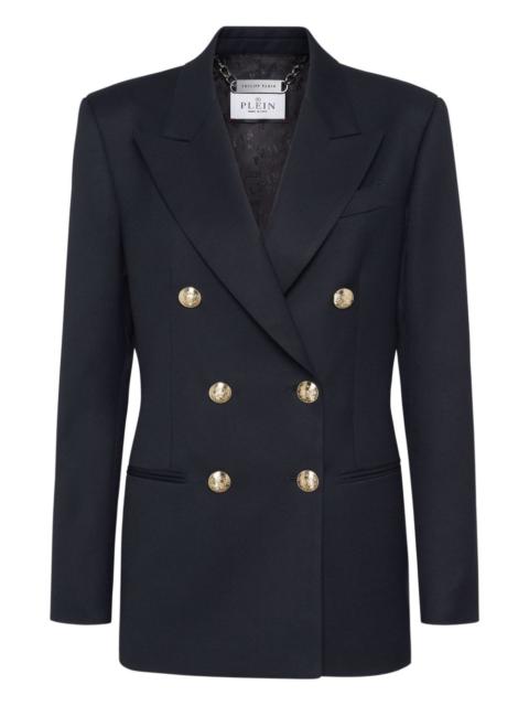 double-breasted blazer